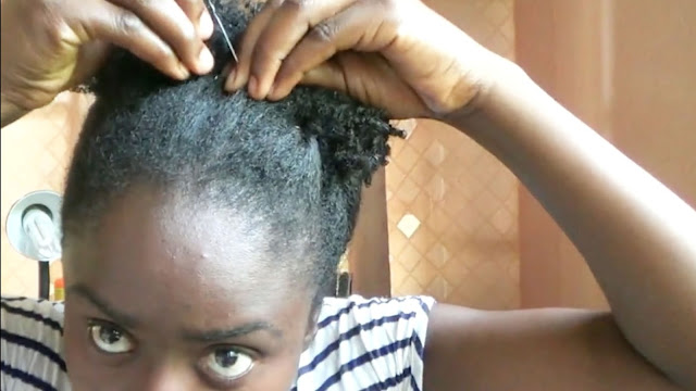  Hairstyle almost complete