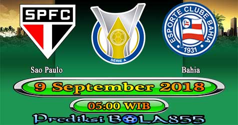 Prediksi Bola855 Sao Paulo vs Bahia 9 September 2018 Prediksi Bola855 Sao Paulo vs Bahia 9 September 2018