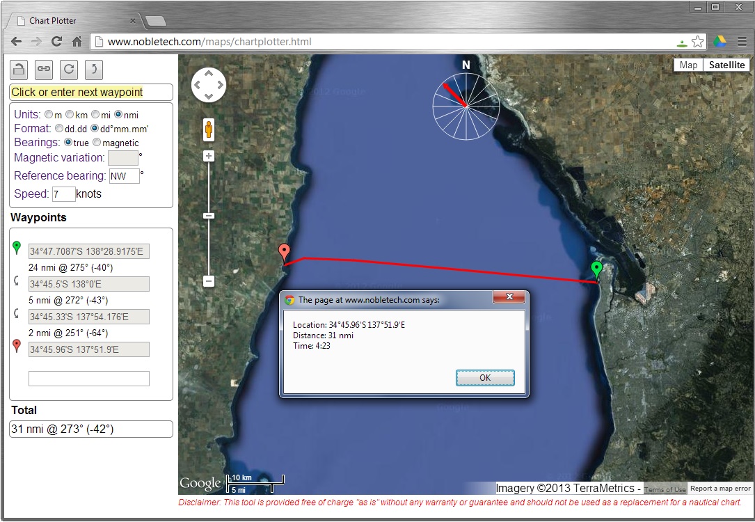 Google Map With Compass Bearings - Maps For You