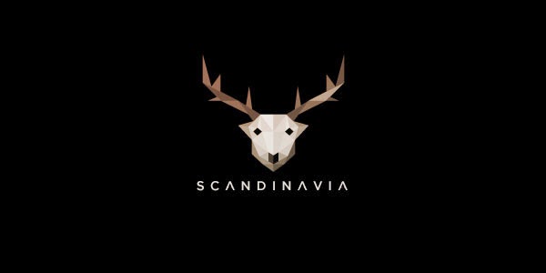 Kumpulan Desain Logo Low Poly - Skandinavia Low Polygon Logo Kumpulan Desain Logo Low Poly - Skandinavia Low Polygon Logo
