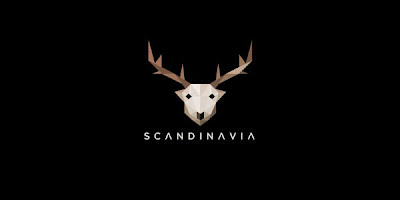 Skandinavia Low Polygon Logo