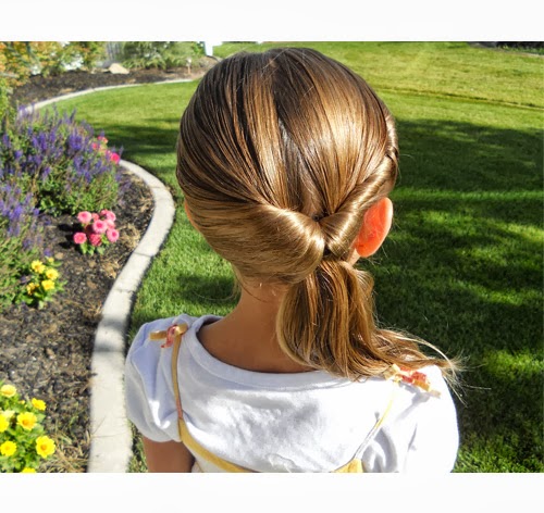 Moda para Peques: Peinados con cola de caballo para niñas