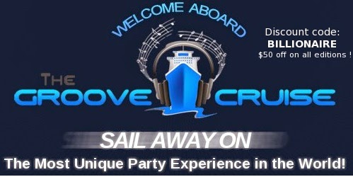 Groove Cruise 2016 Miami Jamaica promo coupon codes - up to U$400 off