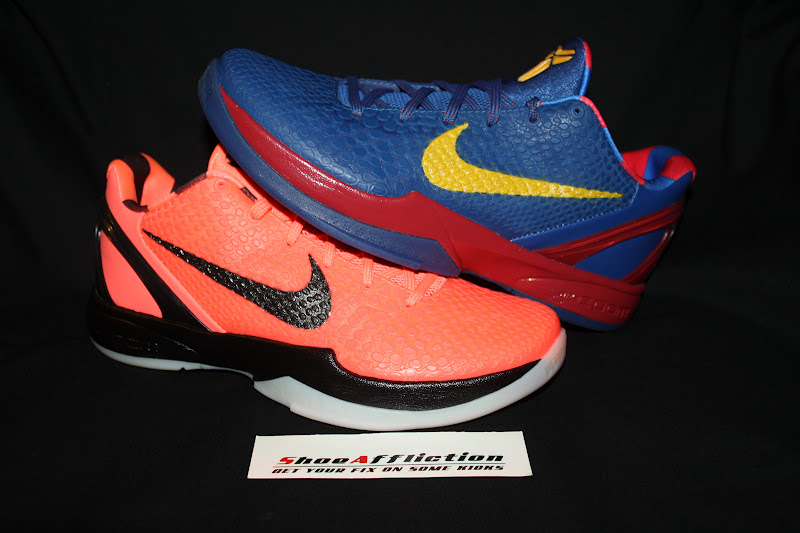 ShoeAffliction: HOME & AWAY FC BARCELONA NIKE ZOOM KOBE VIs