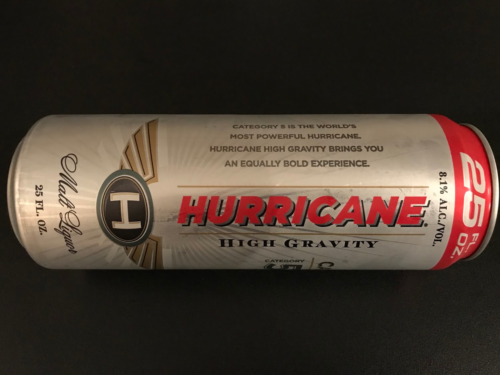 Malt Liquor Of The Week Hurricane High Gravity