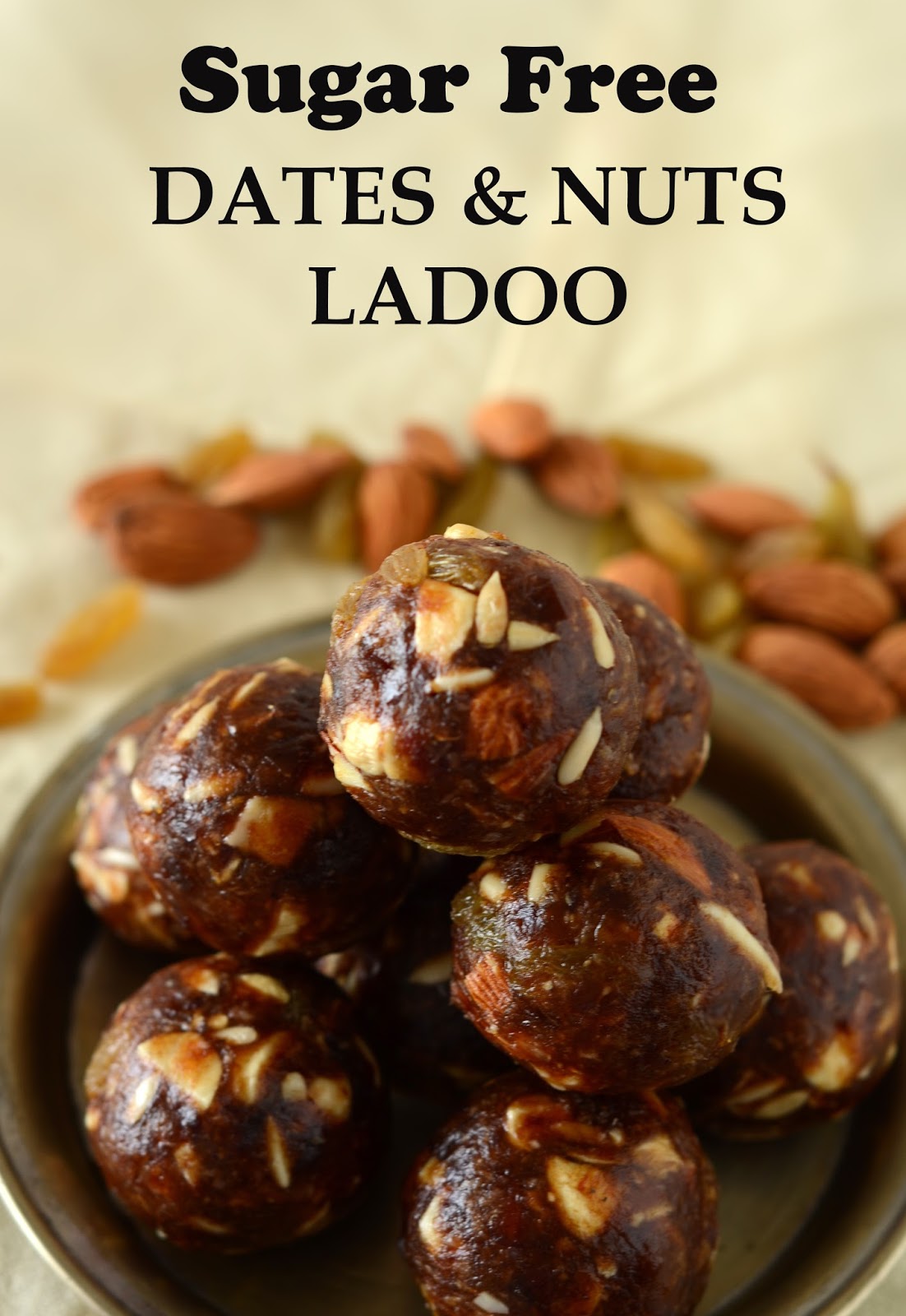 Kuch Pak Raha Hai Sugar Free Dates & Nuts Ladoo / Khajoor Ladoo / Dry