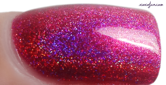 xoxoJen's swatch of Cupcake Polish Some Berry To Love