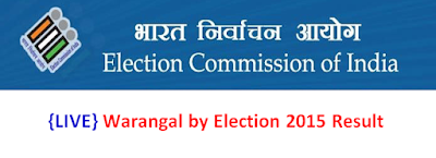 Warangal by Election 2015 Result