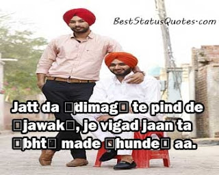 Status in Punjabi Attitude