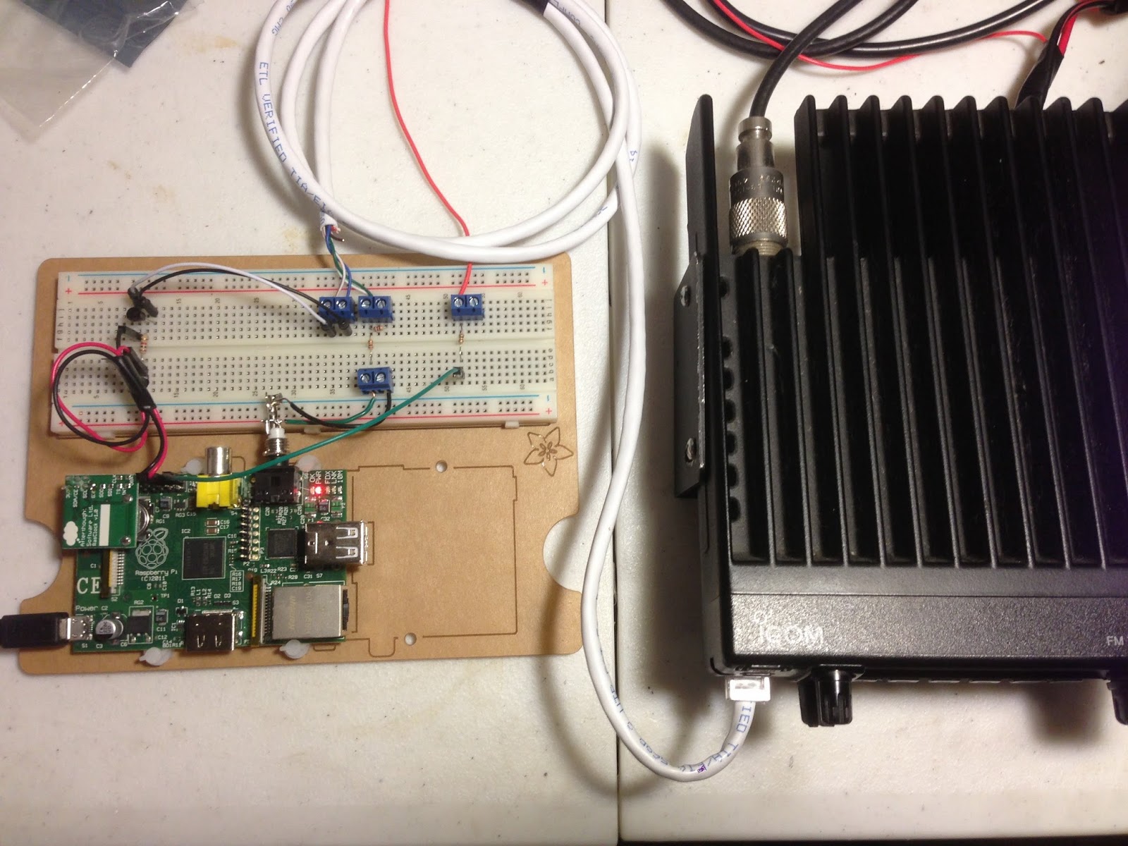 raspberry pi radio control