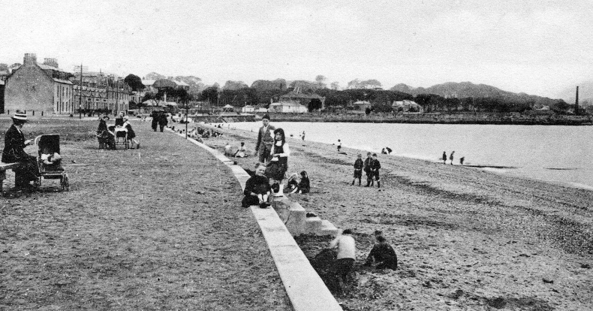 Tour Scotland Old Travel Blog Photograph West Beach Musselburgh Scotland