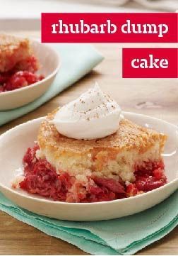 Rhubarb Dump Cake – What makes this dump cake recipe so much better than the old standby? A fresh, juicy filling that celebrates a classic farmers market ingredient—rhubarb! Rhubarb Dump Cake – What makes this dump cake recipe so much better than the old standby? A fresh, juicy filling that celebrates a classic farmers market ingredient—rhubarb!