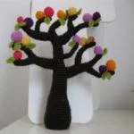 patron gratis arbol amigurumi | free amigurumi pattern tree