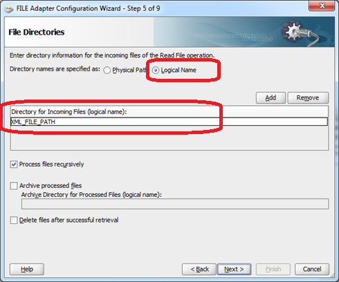 Mark's Blog: Use logical directory path in File Adapter