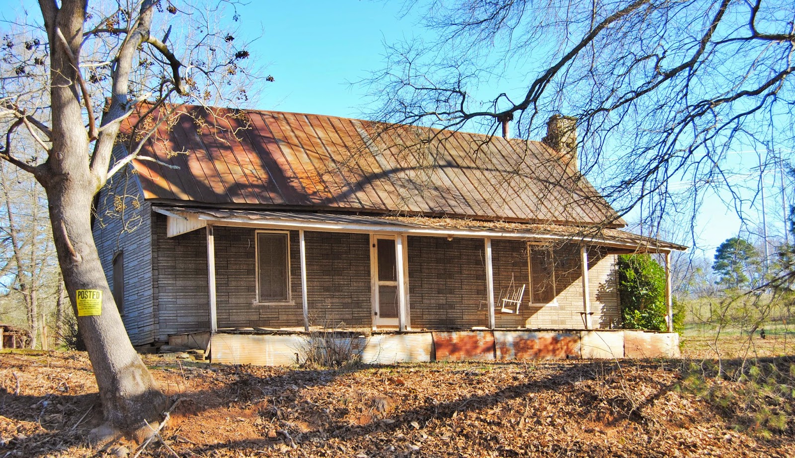 Remnants of Southern Architecture Wallace Farmhouse, c. 1900, Dawson