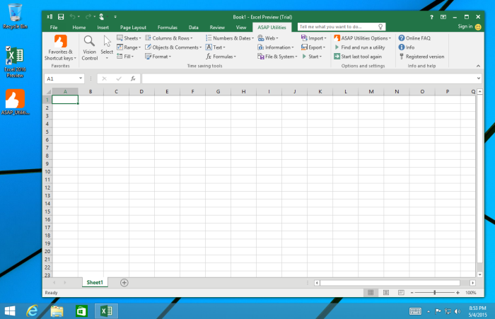 excel 2016 free download for windows 8.1