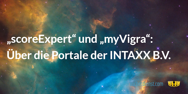 Titel: „scoreExpert“ und „myVigra“: Über die Portale der INTAXX B.V.