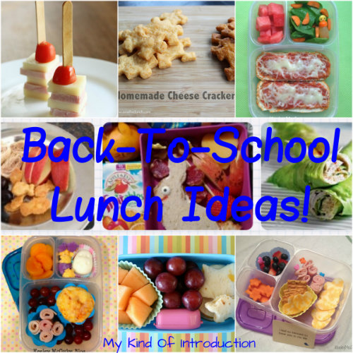 My Kind Of Introduction: Back-To-School Lunch Ideas
