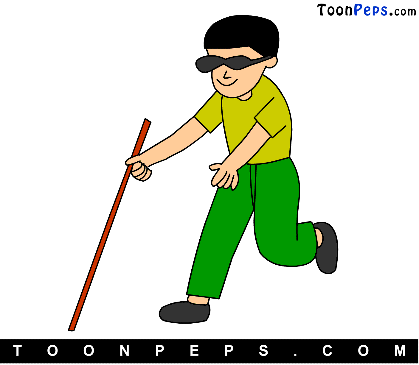 blind man action movie