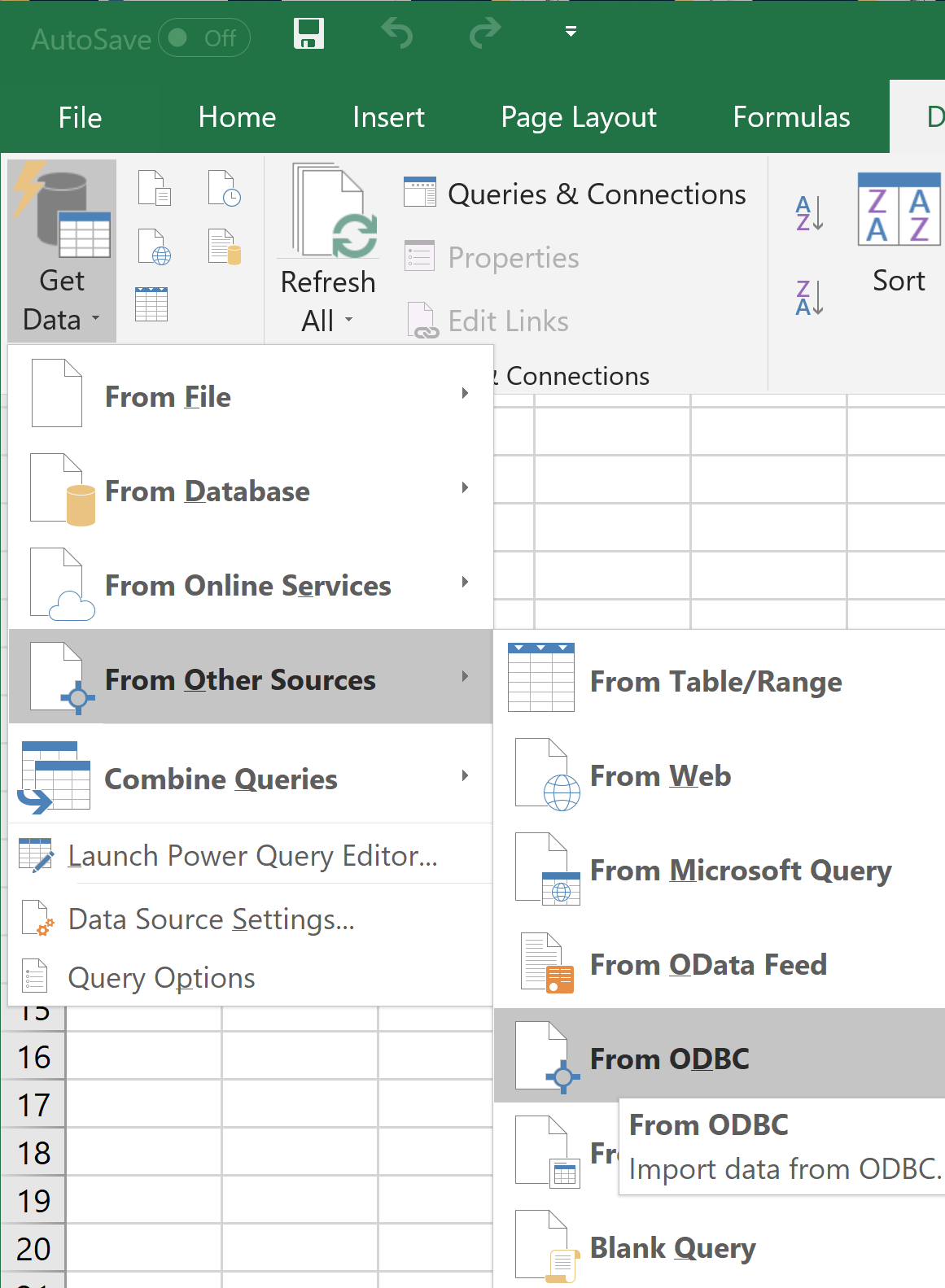 Hodentekhelp can you access sqlite data using ms excel