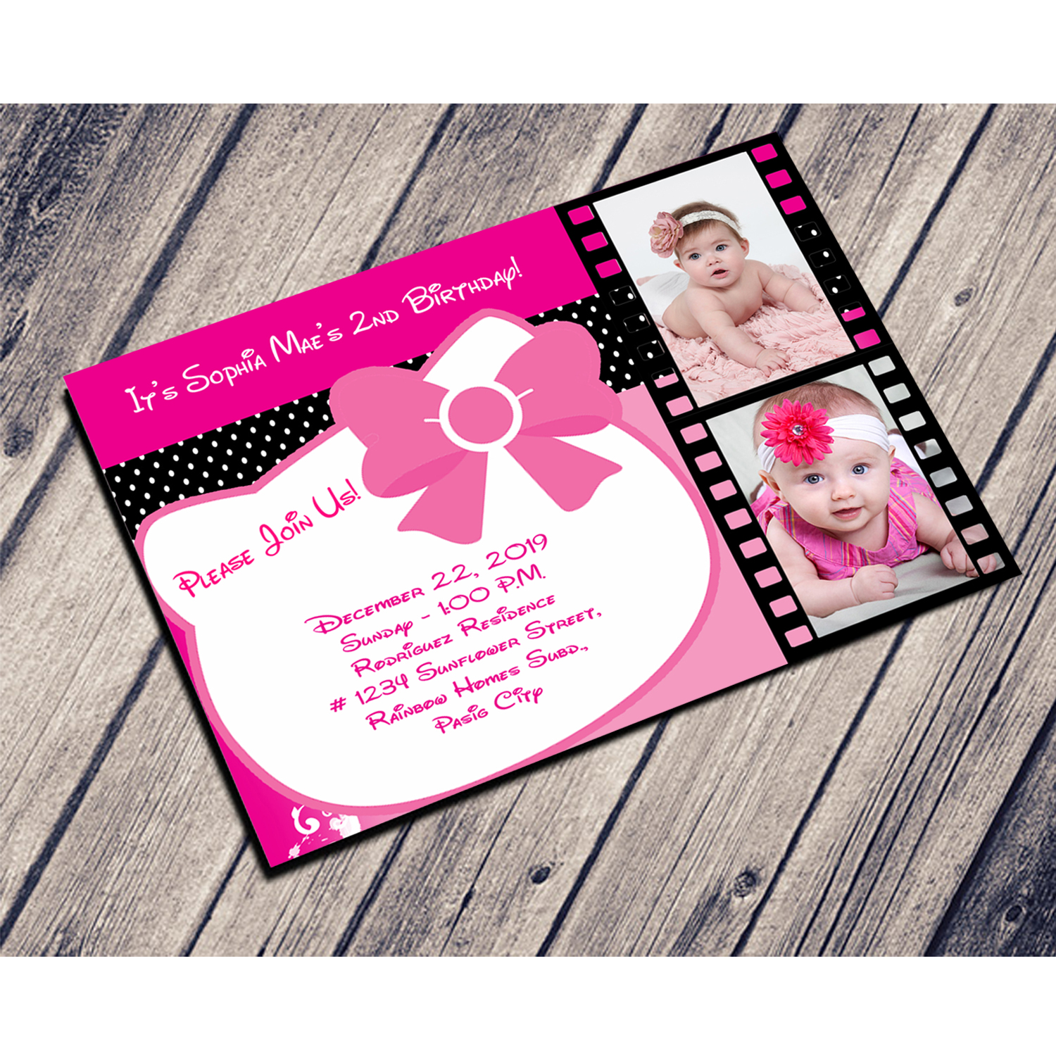 hello kitty birthday invitation pinoycyershop hello kitty photo invitations