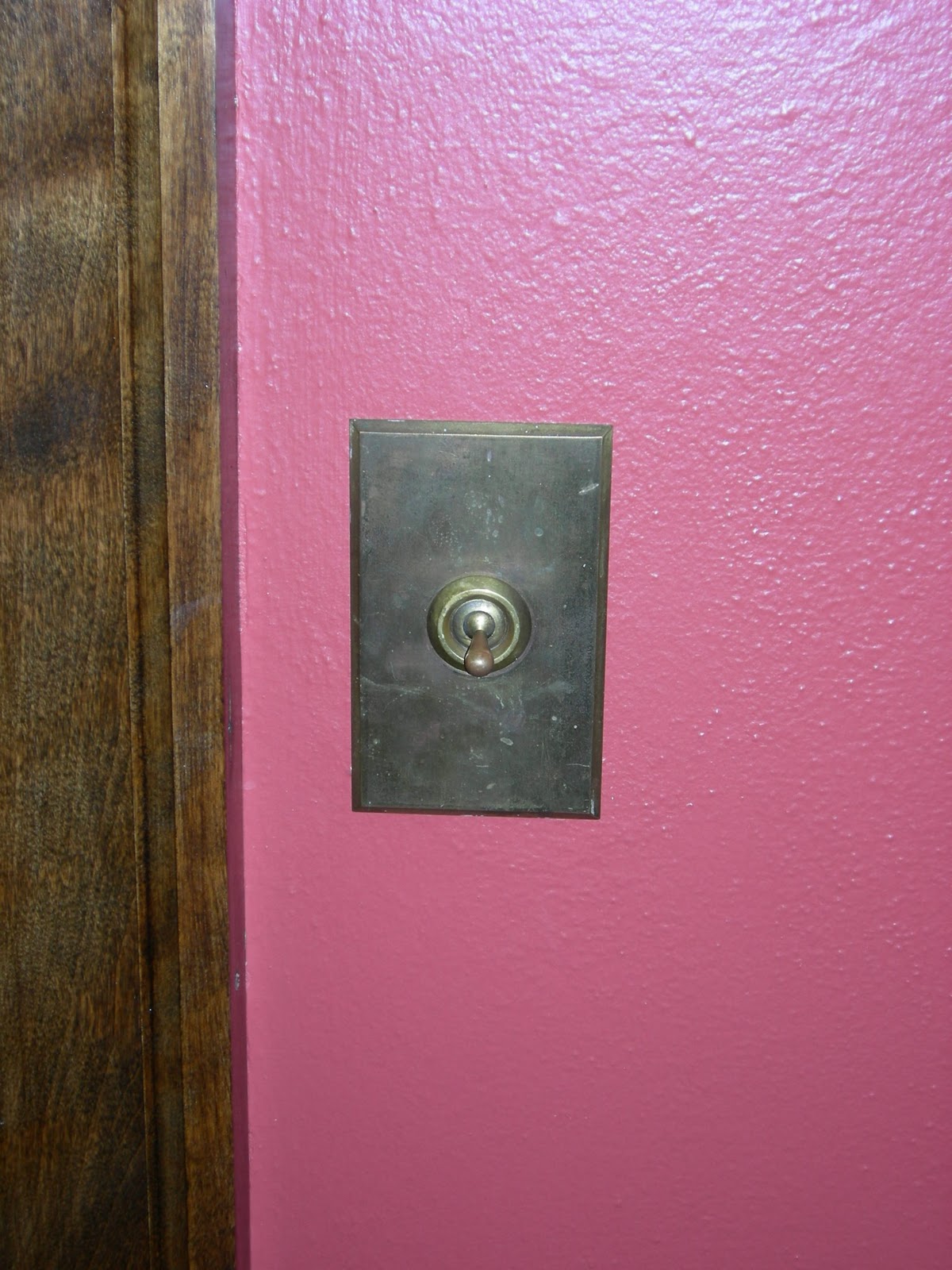 House of 42 Doors Vintage Hubbell Brass Light Switches