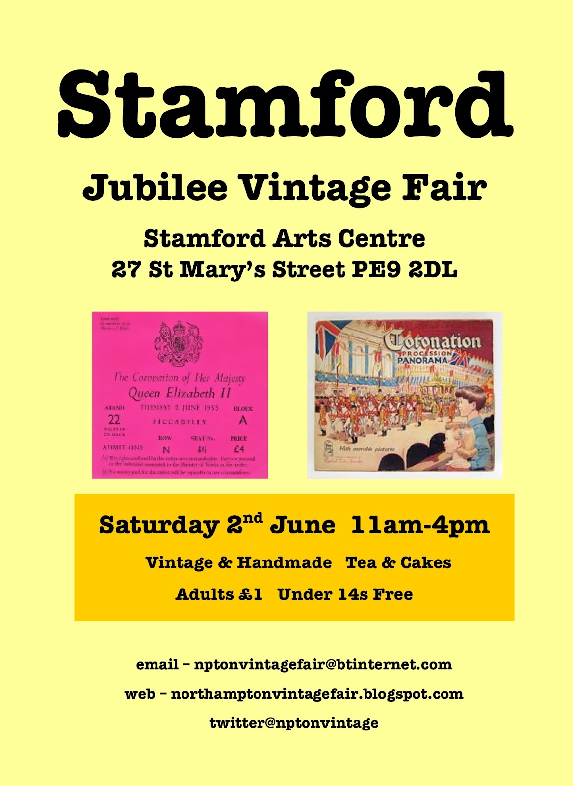 Vintage At The Corner House Stamford Jubilee Vintage Fair