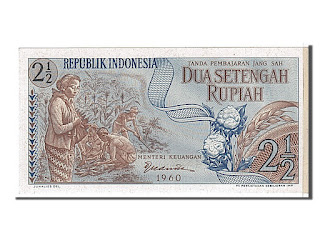 2.5 Rupiah Seri Sandang Pangan Tahun 1960