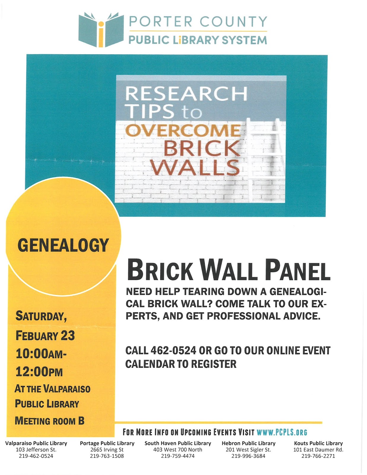 North JudsonWayne Township Public Library January 2019