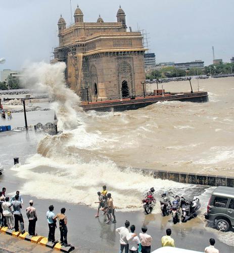 Tsunami warning mumbai