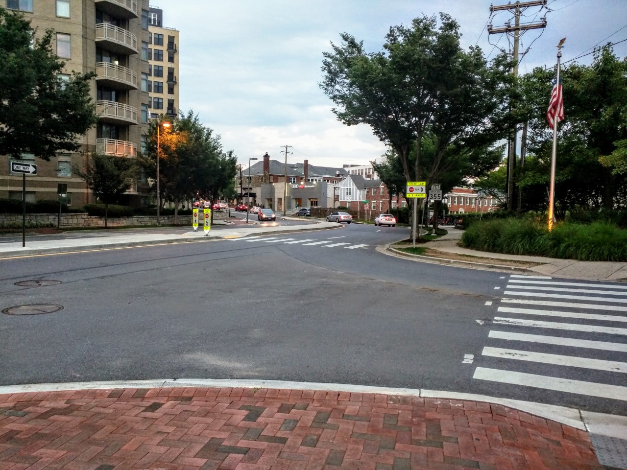 Robert Dyer Bethesda Row Illegal Leland Street closure reopened (Photos)