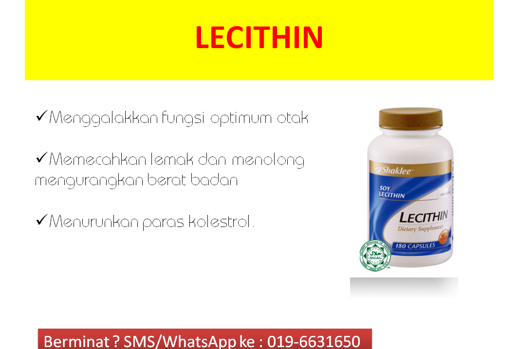 Lecithin untuk kesihatan VitaNutrisi