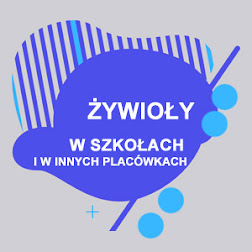 ŻYWIOŁY W SZKOŁACH, PRZEDSZKOLACH, BIBLIOTEKACH