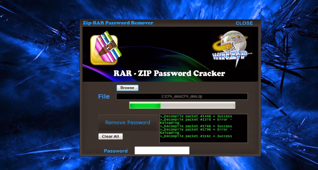 winrar password hack 2014 download