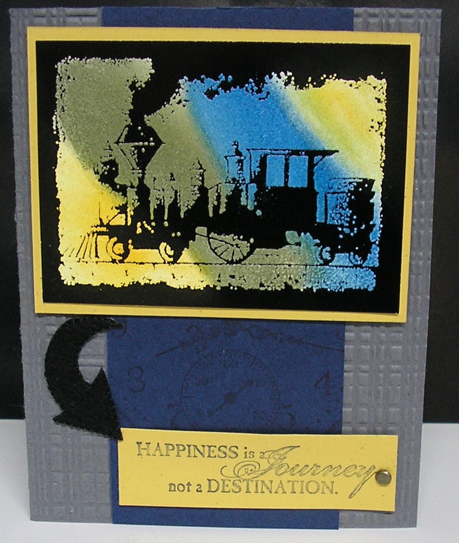 Krafting with Karen Black Glossy Cardstock