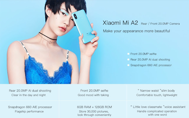 Xiaomi Mi A2 Xiaomi Mi A2