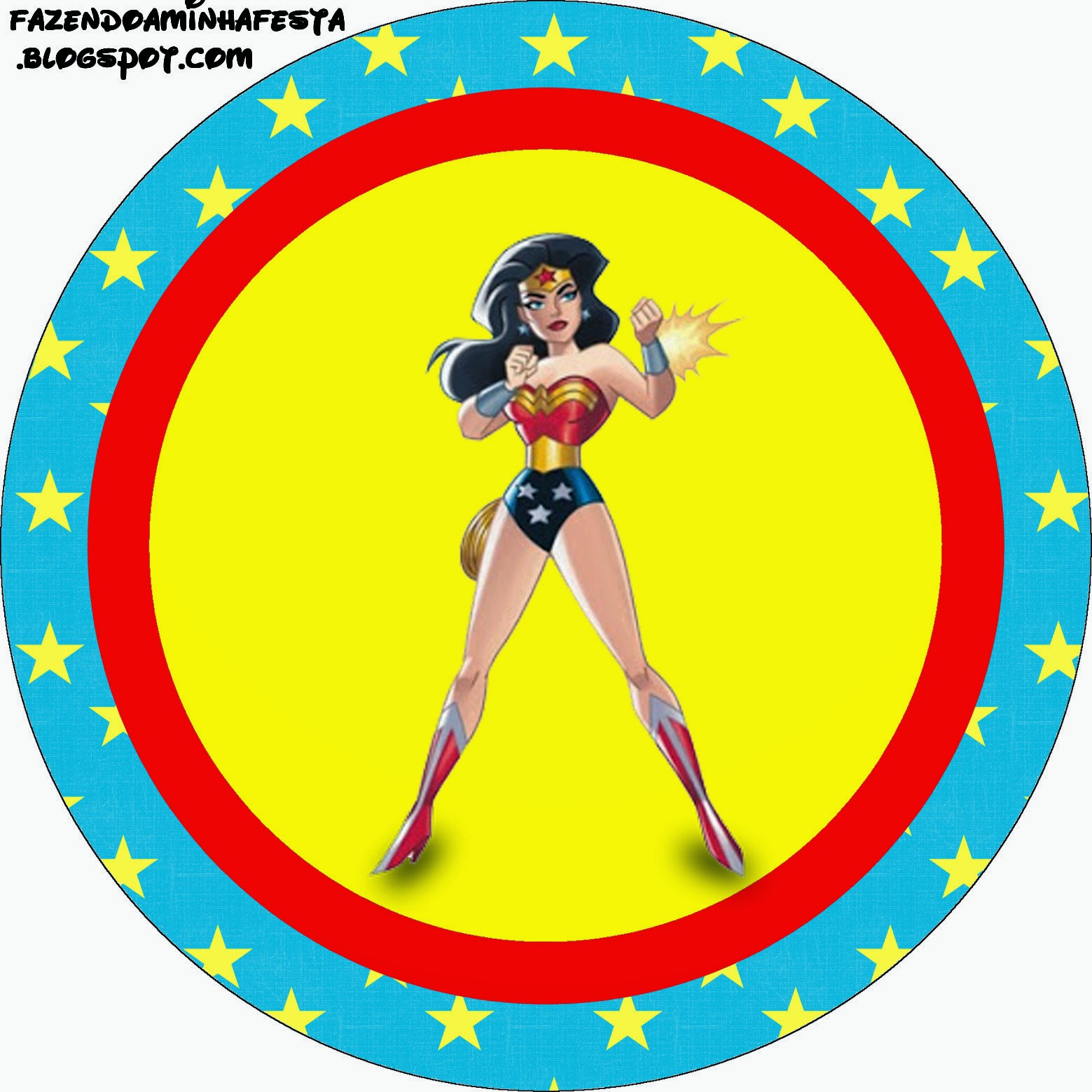 Wonder Woman, Toppers or Free Printable Candy Bar Labels.