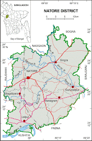 District Map of Natore