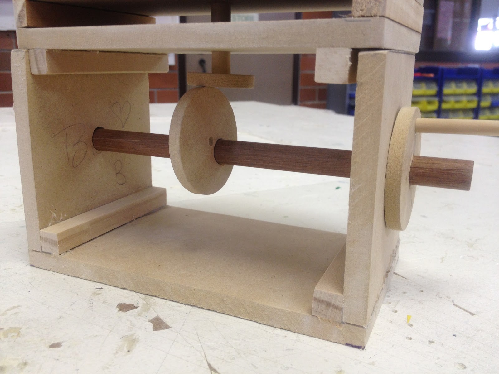 Design Futures Mechanical Toy Progress