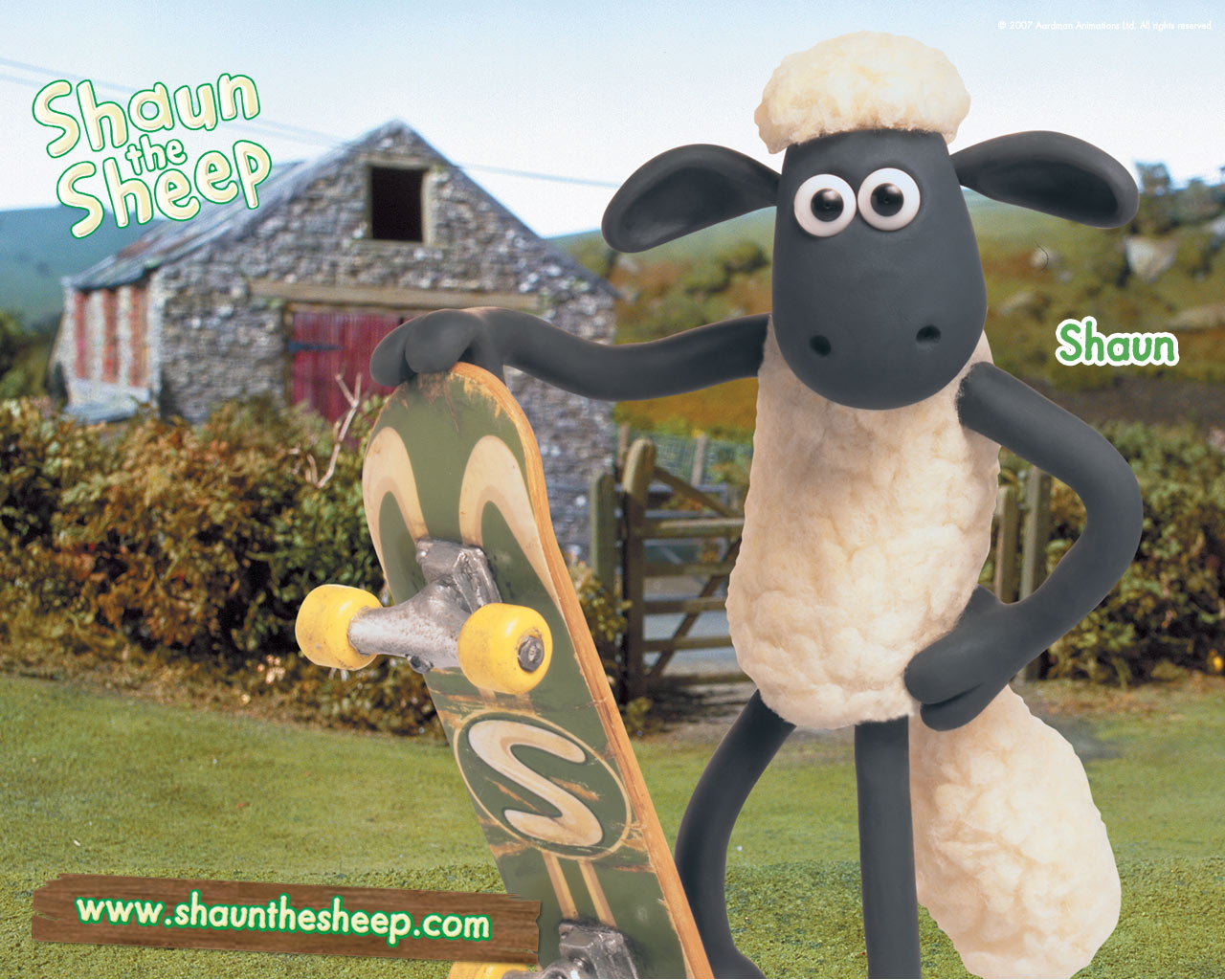 Shaun the Sheep Wallpaper