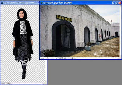 Menambahkan Bayangan pada Foto gambar1