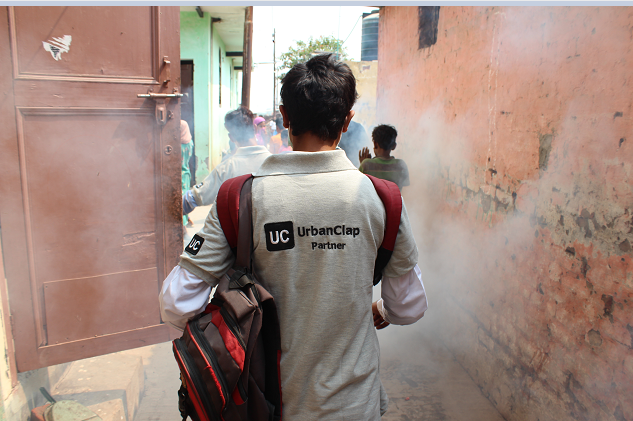 UrbanClap offers free pest control services in under privileged areas in Delhi UrbanClap offers free pest control services in under privileged areas in Delhi
