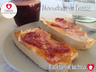 Receta de Mermelada de Fresas Sin Lactosa