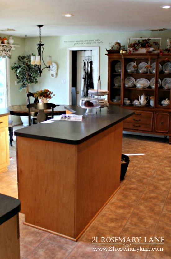 21 Rosemary Lane Board & Batten Kitchen Island Makeover