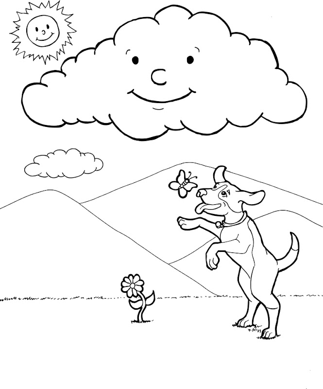  coloring book pages for the book what s the weather today here we title=