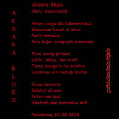 puisi aksara blues puisi aksara blues