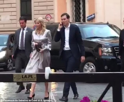 Love after duty! Ivanka and Jared enjoy date night in Rome after meeting the Pope (photos) 23 8