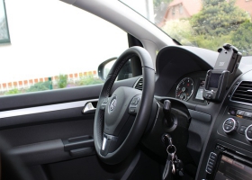 Keys left in the car. Keys left in the car.
