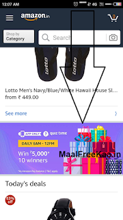 Amazon Quiz Time Answer