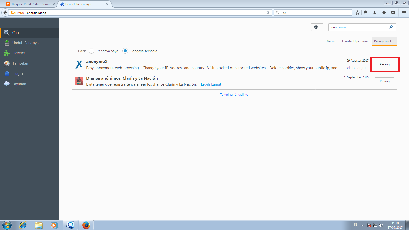 cara aktifkan anonymox mozilla cara aktifkan anonymox mozilla
